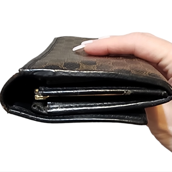 Celine Vintage Long Wallet Snap Closure - Picture 2 of 13